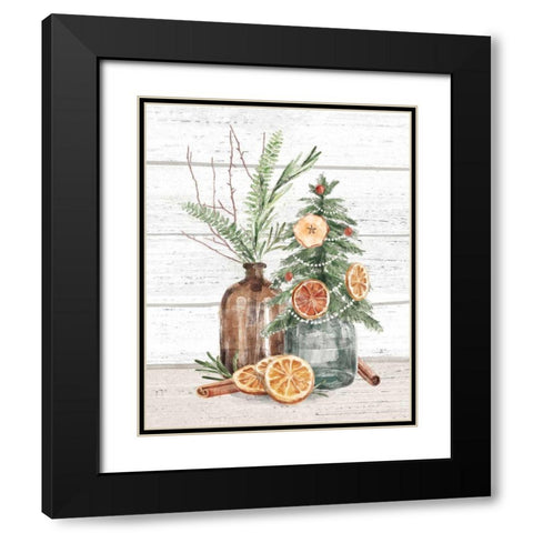 Seasonal Market III Black Modern Wood Framed Art Print with Double Matting by Urban, Mary