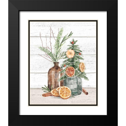 Seasonal Market III Black Modern Wood Framed Art Print with Double Matting by Urban, Mary
