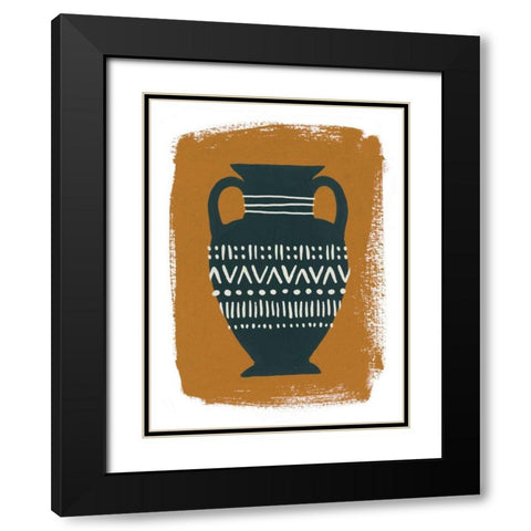 Global Vessels II Black Modern Wood Framed Art Print with Double Matting by Hershey, Moira