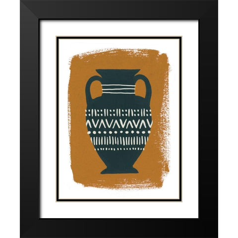 Global Vessels II Black Modern Wood Framed Art Print with Double Matting by Hershey, Moira