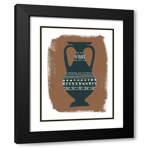 Global Vessels III Black Modern Wood Framed Art Print with Double Matting by Hershey, Moira