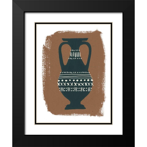 Global Vessels III Black Modern Wood Framed Art Print with Double Matting by Hershey, Moira
