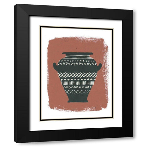Global Vessels IV Black Modern Wood Framed Art Print with Double Matting by Hershey, Moira