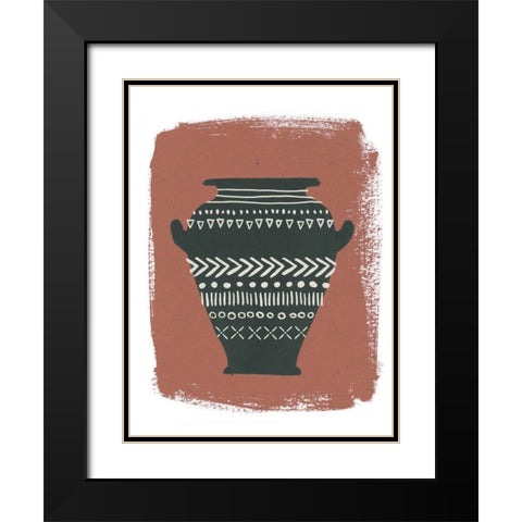 Global Vessels IV Black Modern Wood Framed Art Print with Double Matting by Hershey, Moira