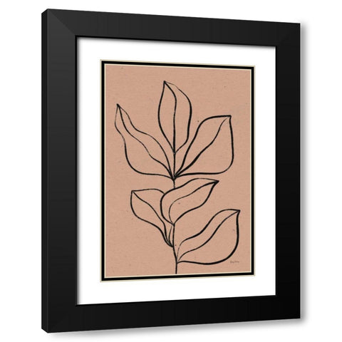Balance VII Black Modern Wood Framed Art Print with Double Matting by Thorns, Becky