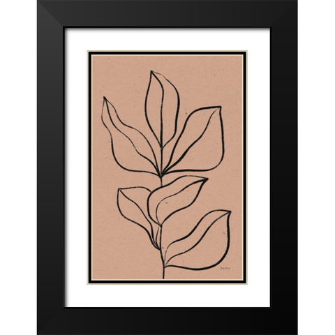 Balance VII Black Modern Wood Framed Art Print with Double Matting by Thorns, Becky