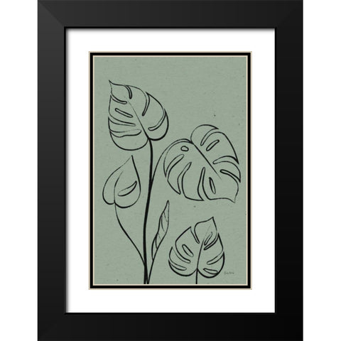 Balance VIII Black Modern Wood Framed Art Print with Double Matting by Thorns, Becky