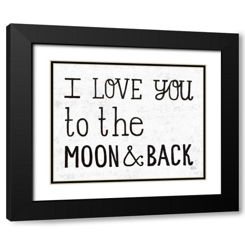 Sun and Moon II Black Black Modern Wood Framed Art Print with Double Matting by Mullan, Michael