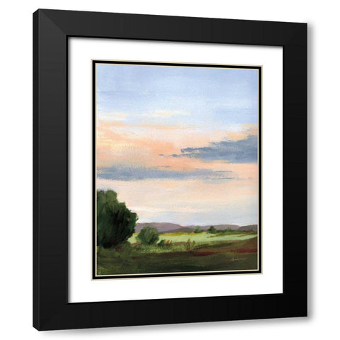 Skylight I Black Modern Wood Framed Art Print with Double Matting by Munger, Pamela