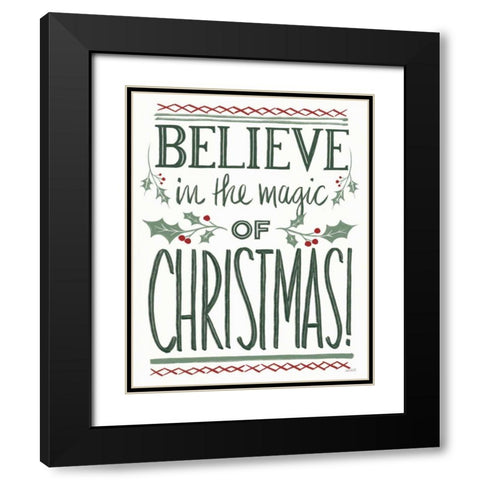 Wonderful Time II Dark Black Modern Wood Framed Art Print with Double Matting by Tavoletti, Anne
