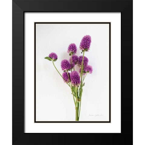 Dried Bouquet II Black Modern Wood Framed Art Print with Double Matting by Catterall, Elise