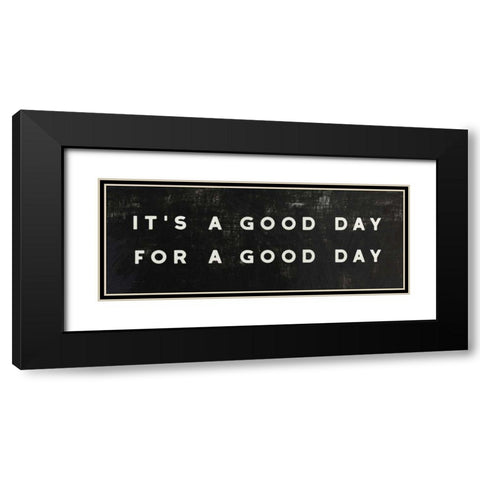 Lovely Home II Panel Black Modern Wood Framed Art Print with Double Matting by Wild Apple Portfolio