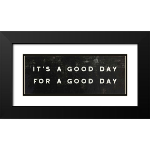 Lovely Home II Panel Black Modern Wood Framed Art Print with Double Matting by Wild Apple Portfolio