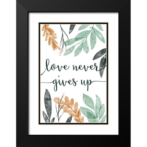 Sage Sayings III Black Modern Wood Framed Art Print with Double Matting by Thorns, Becky