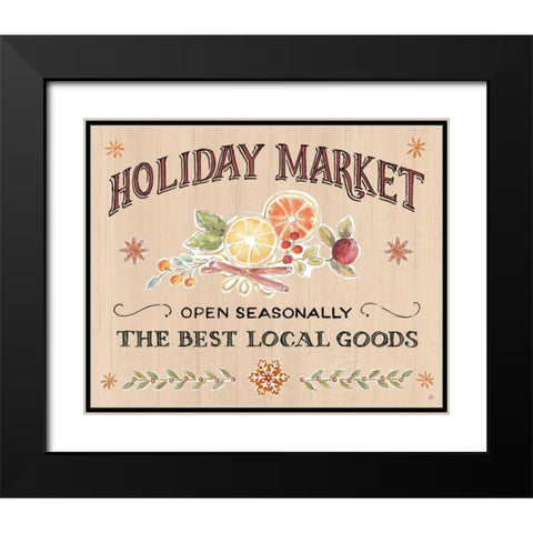 Winter Spice VI Black Modern Wood Framed Art Print with Double Matting by Brissonnet, Daphne