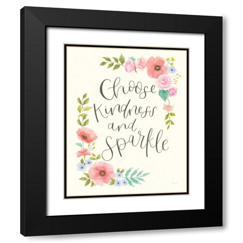 Cottage Nostalgia V Black Modern Wood Framed Art Print with Double Matting by Jackson, Jenaya
