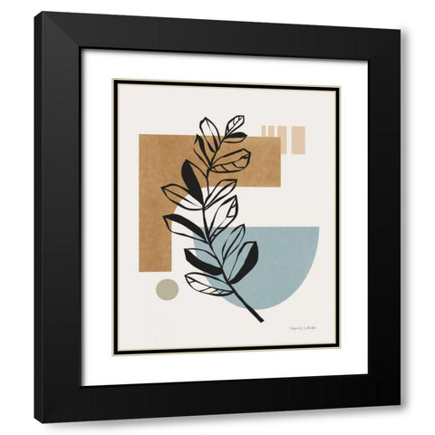 Scandi Farmhouse I Black Modern Wood Framed Art Print with Double Matting by Gallagher, Megan