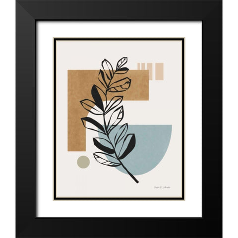 Scandi Farmhouse I Black Modern Wood Framed Art Print with Double Matting by Gallagher, Megan