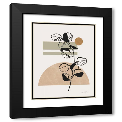 Scandi Farmhouse II Black Modern Wood Framed Art Print with Double Matting by Gallagher, Megan