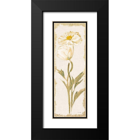 Cosmo Panel Light Black Modern Wood Framed Art Print with Double Matting by Blum, Cheri