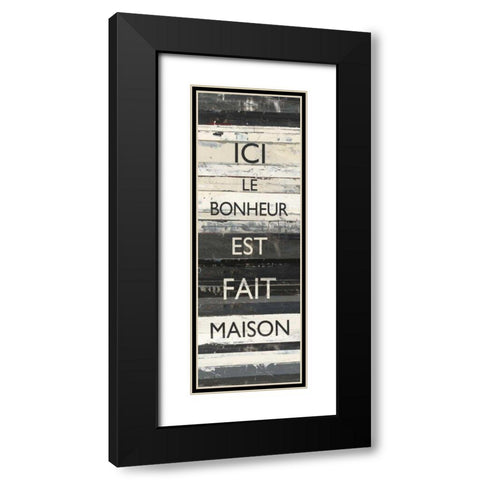 Zephyr Quote IV Black Modern Wood Framed Art Print with Double Matting by Schick, Mike