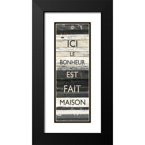 Zephyr Quote IV Black Modern Wood Framed Art Print with Double Matting by Schick, Mike
