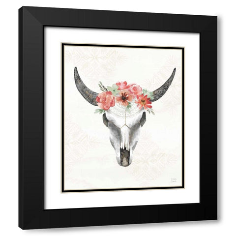 Sweet Southwest XV No Words Black Modern Wood Framed Art Print with Double Matting by June, Dina