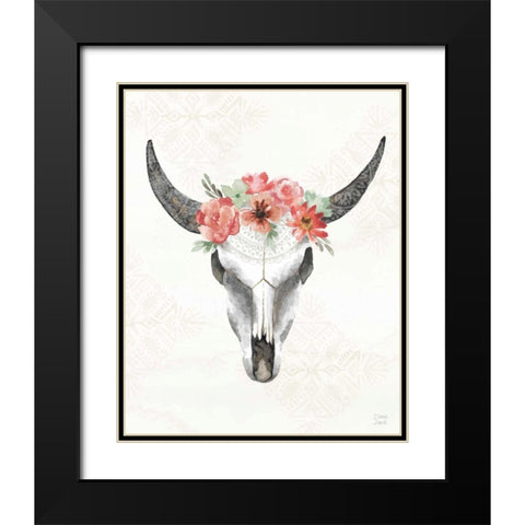 Sweet Southwest XV No Words Black Modern Wood Framed Art Print with Double Matting by June, Dina