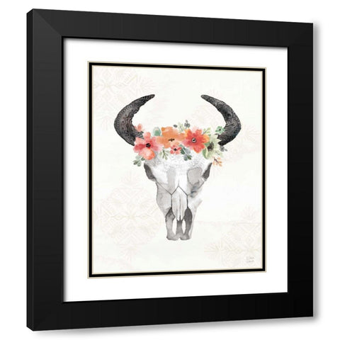 Sweet Southwest XVI No Words Black Modern Wood Framed Art Print with Double Matting by June, Dina