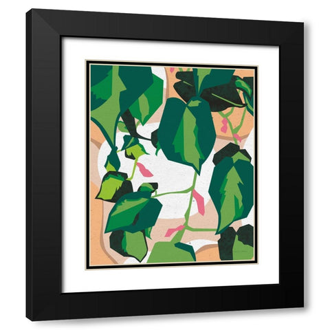 Green House II Black Modern Wood Framed Art Print with Double Matting by Gallagher, Megan