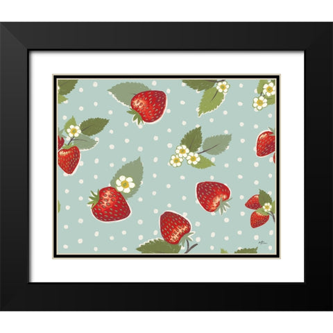 Sweet Life Step 04 Black Modern Wood Framed Art Print with Double Matting by Penner, Janelle
