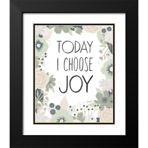 Happy Thoughts II Black Modern Wood Framed Art Print with Double Matting by Tavoletti, Anne