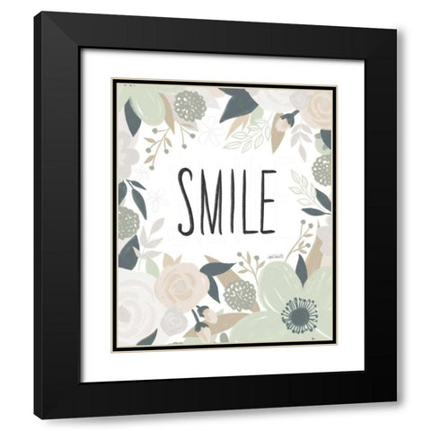 Happy Thoughts III Black Modern Wood Framed Art Print with Double Matting by Tavoletti, Anne