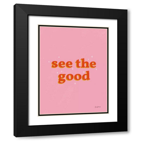 See the Good Crop Black Modern Wood Framed Art Print with Double Matting by Thorns, Becky