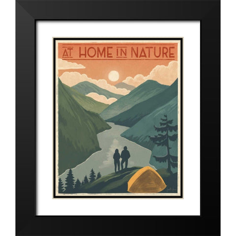 Born to Roam IV Black Modern Wood Framed Art Print with Double Matting by Penner, Janelle