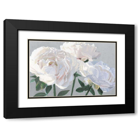 Essence of June I Gray Black Modern Wood Framed Art Print with Double Matting by Wiens, James
