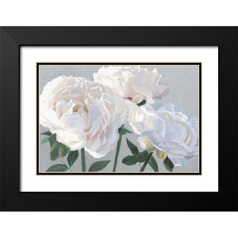 Essence of June I Gray Black Modern Wood Framed Art Print with Double Matting by Wiens, James