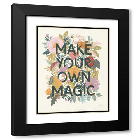 September Sweetness IV Black Modern Wood Framed Art Print with Double Matting by Marshall, Laura