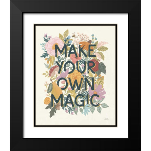 September Sweetness IV Black Modern Wood Framed Art Print with Double Matting by Marshall, Laura