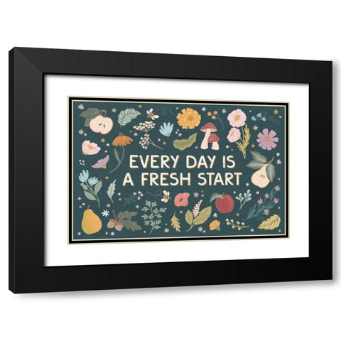 September Sweetness I Dark Black Modern Wood Framed Art Print with Double Matting by Marshall, Laura
