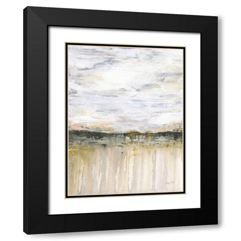 New Beginnings Black Modern Wood Framed Art Print with Double Matting by Prahl, Courtney