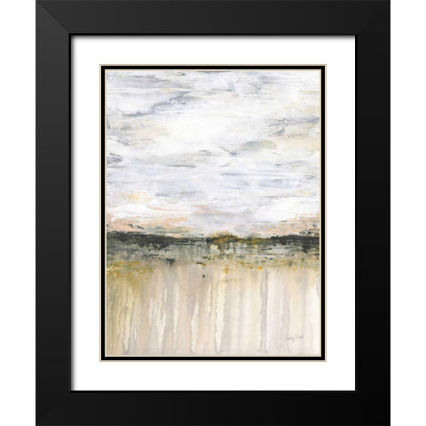 New Beginnings Black Modern Wood Framed Art Print with Double Matting by Prahl, Courtney