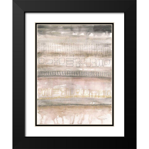 Neutral Studies I Black Modern Wood Framed Art Print with Double Matting by Prahl, Courtney