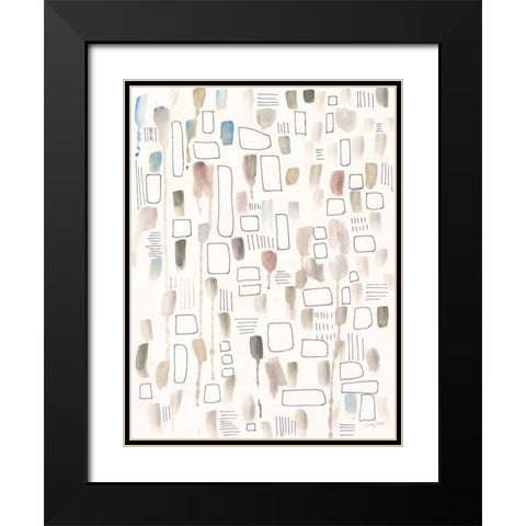 Neutral Studies III Black Modern Wood Framed Art Print with Double Matting by Prahl, Courtney