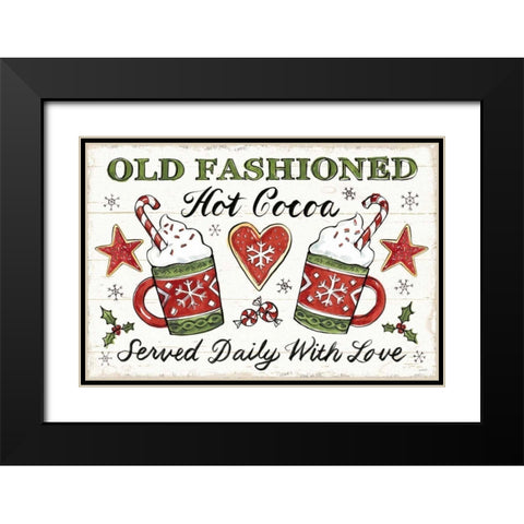 Christmas Treats I Black Modern Wood Framed Art Print with Double Matting by Tavoletti, Anne