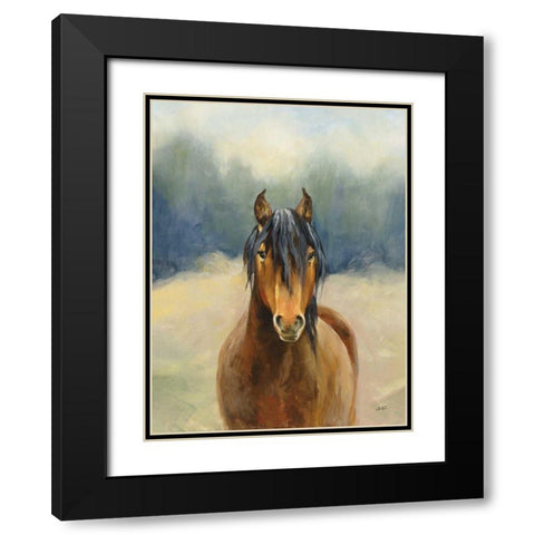 Spirit of the West I Black Modern Wood Framed Art Print with Double Matting by Purinton, Julia