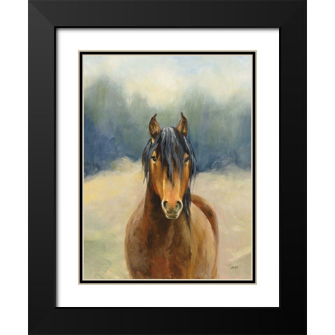 Spirit of the West I Black Modern Wood Framed Art Print with Double Matting by Purinton, Julia