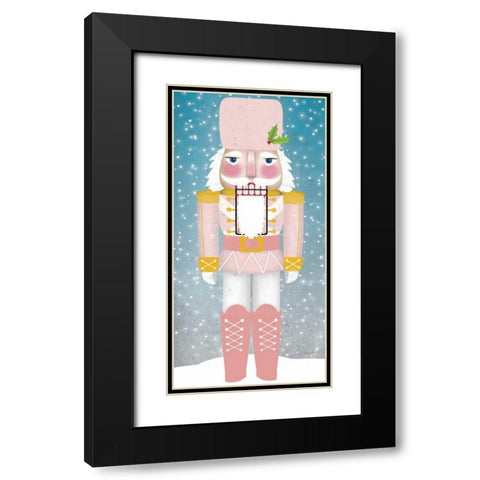 Nutcracker I Blush Black Modern Wood Framed Art Print with Double Matting by Fowler, Ryan