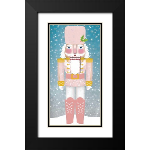 Nutcracker I Blush Black Modern Wood Framed Art Print with Double Matting by Fowler, Ryan