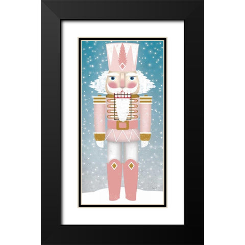 Nutcracker II Blush Black Modern Wood Framed Art Print with Double Matting by Fowler, Ryan